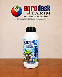 SALTIFORCE® LIQUID — Tuzluluk stresi ve kök bölgesi yönetimine yönelik sıvı toprak düzenleyici 1 L