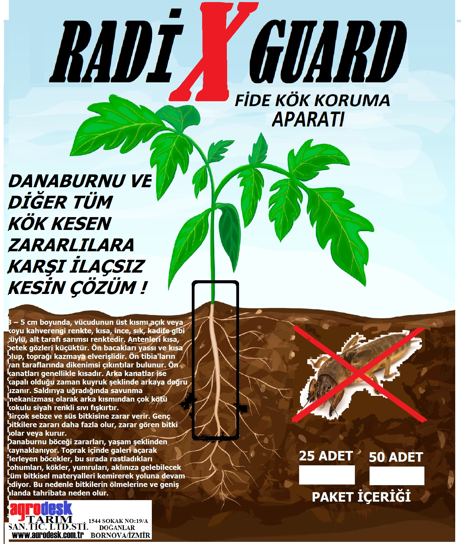 RADİXBGUARD                          ANTİ-DANABURNU          5O Lİ PAKET